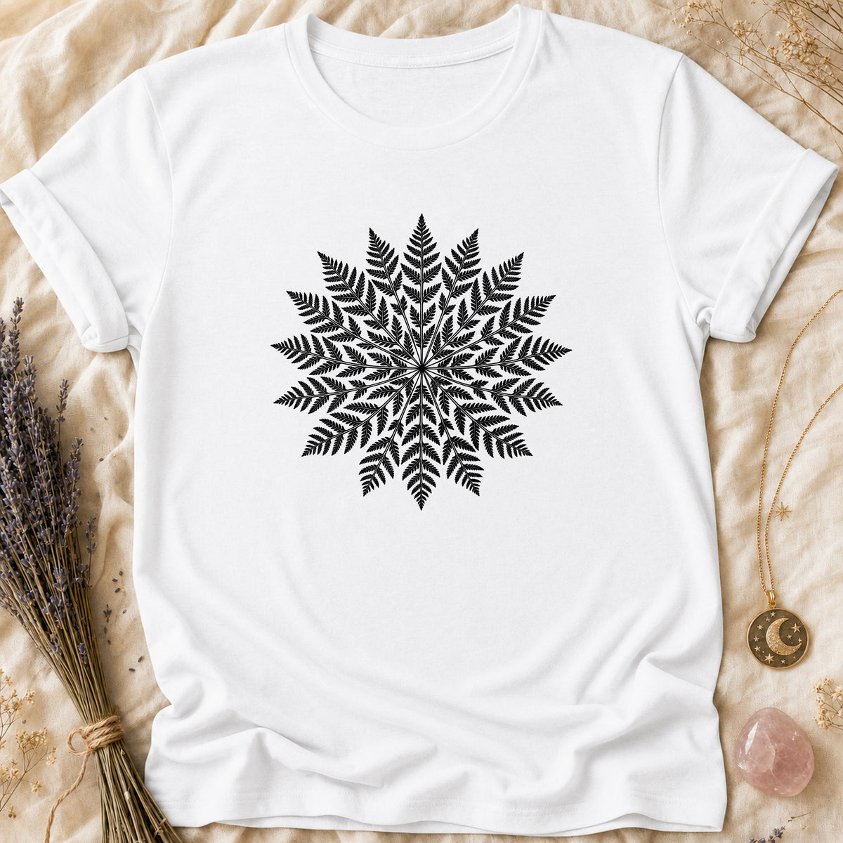 Fern Wheel - White [fern-wheel]