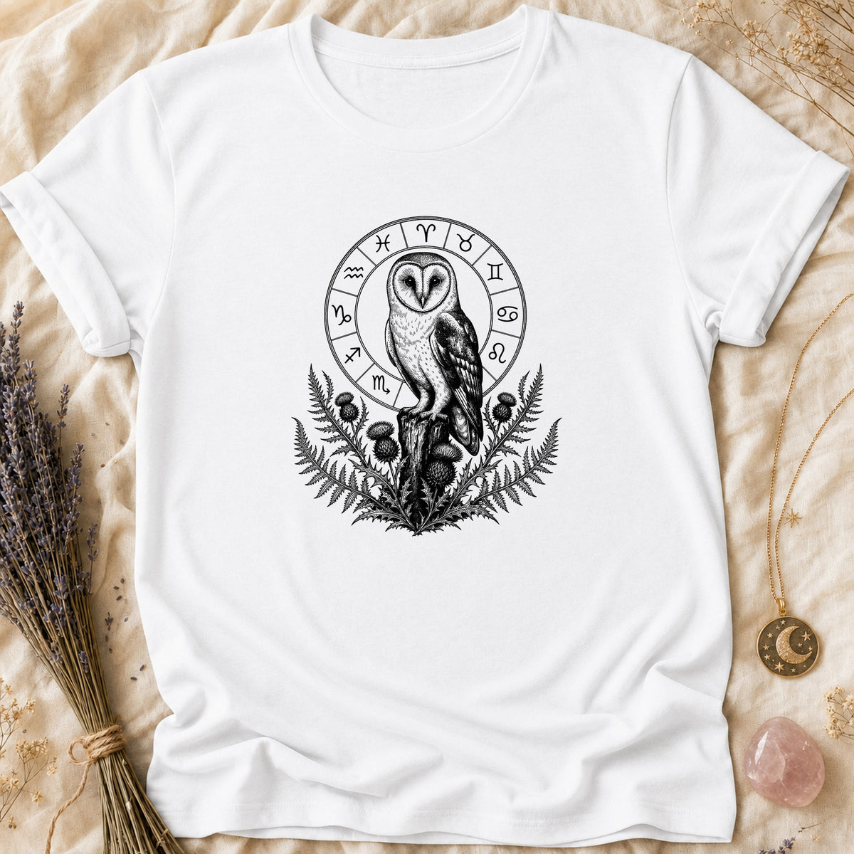 Zodiac Owl - White [zodiac-owl]