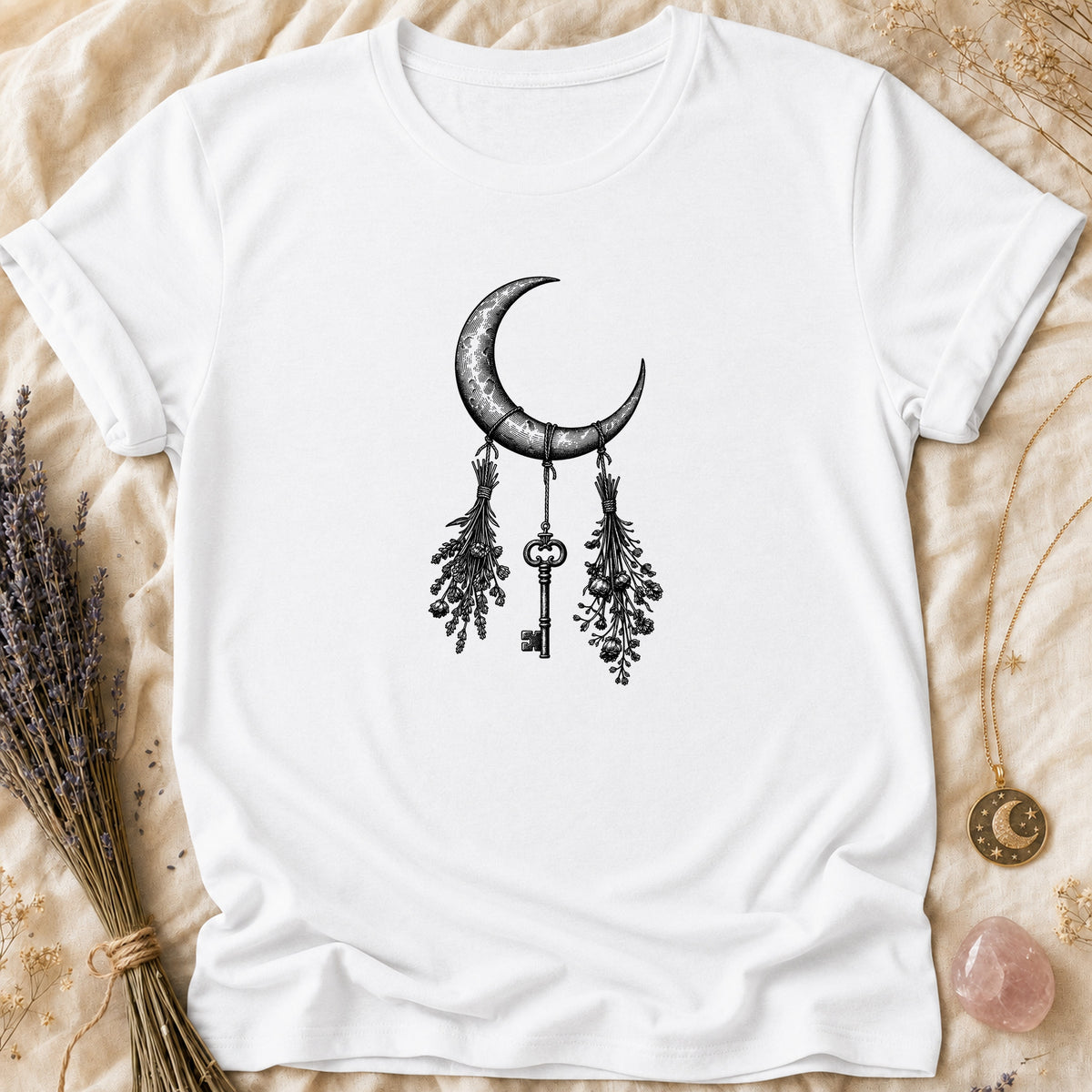 Key Moon - White [key-moon]