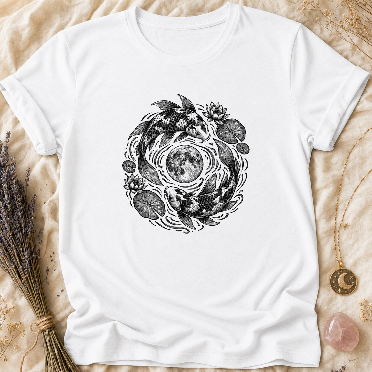 Koi Moon - White [koi-moon]