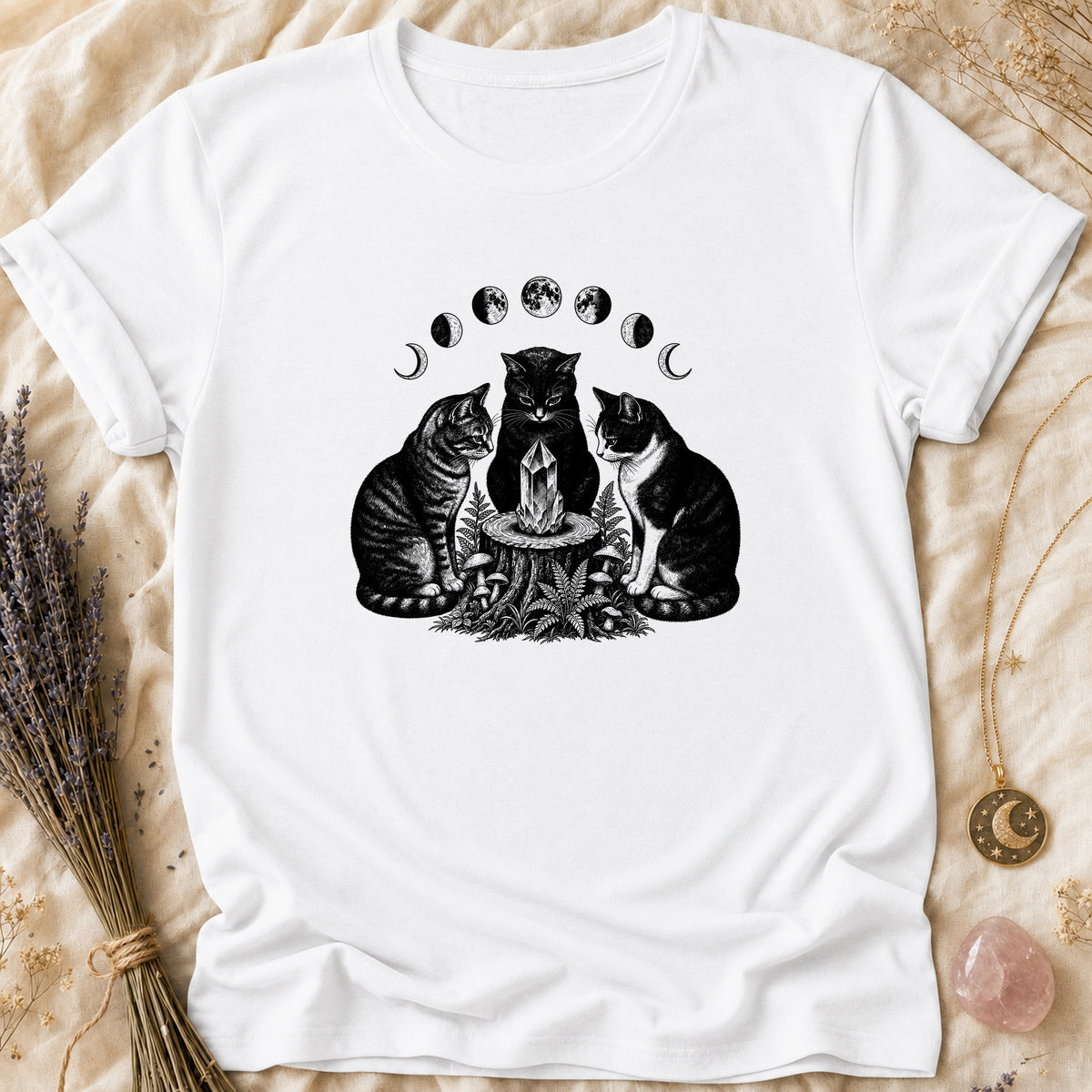 Cat Circle - White [cat-circle]
