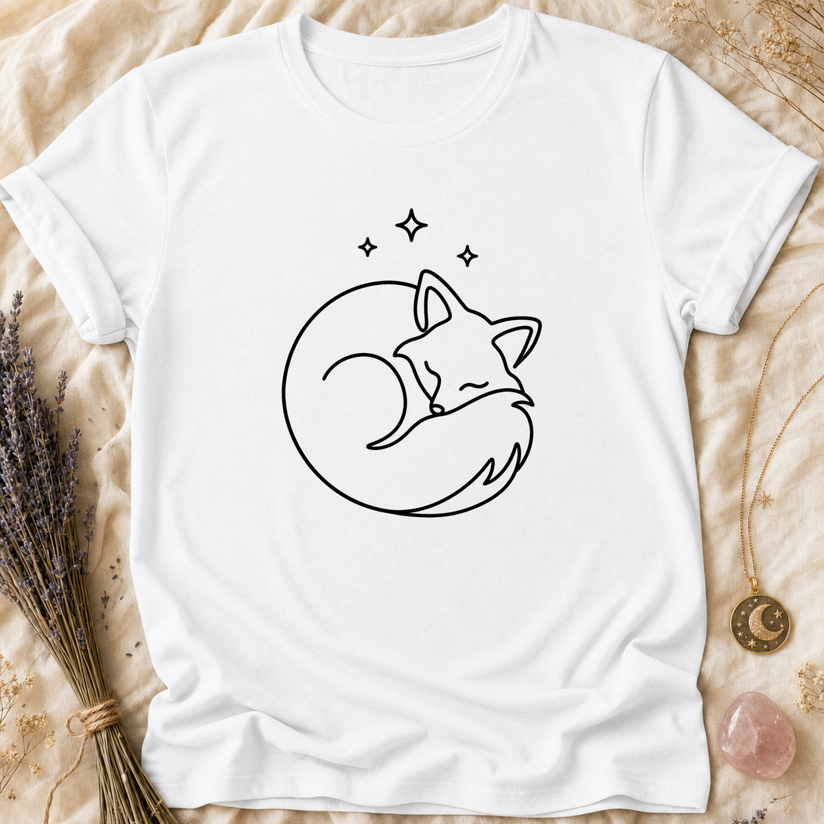 Curled Fox - White [curled-fox]