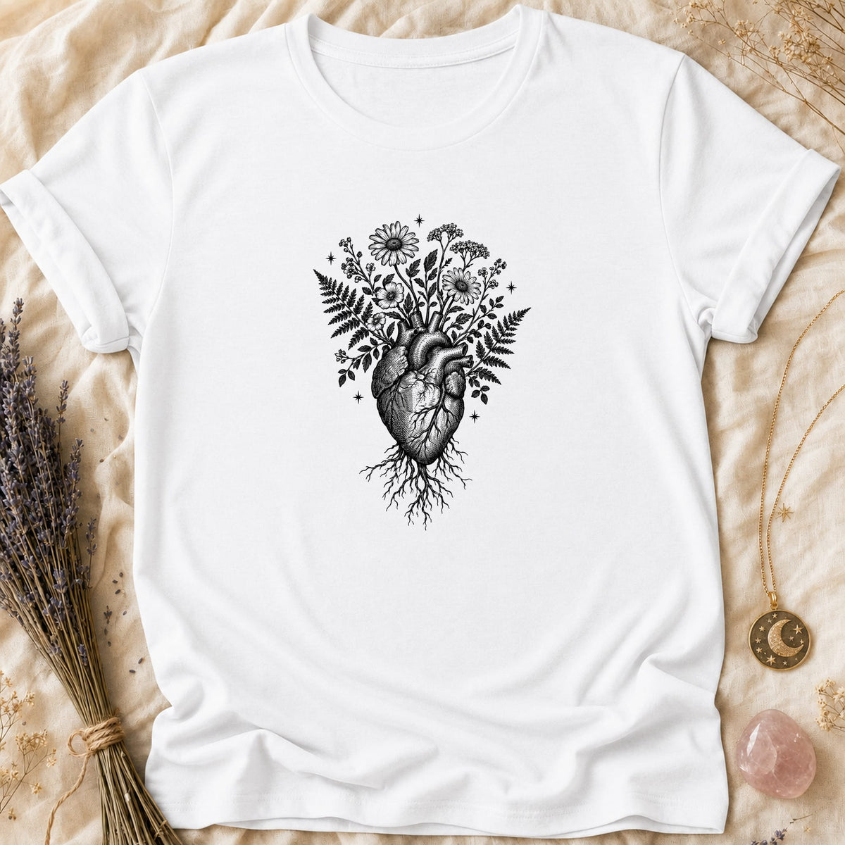 Growing Heart - White [growing-heart]