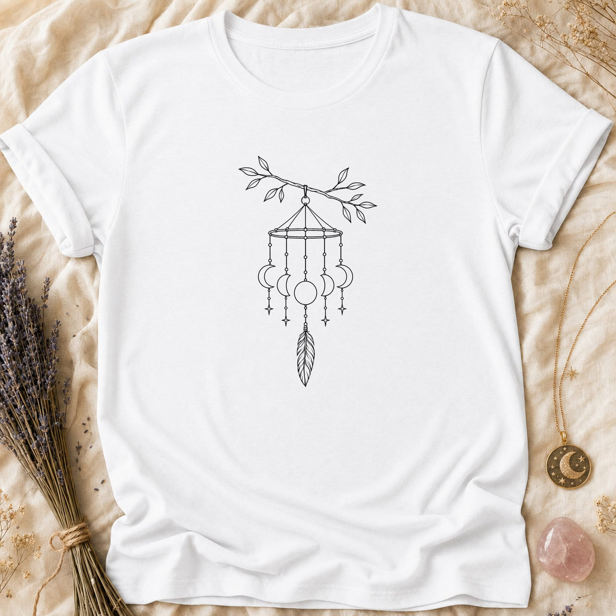 Moon Chimes - White [moon-chimes]
