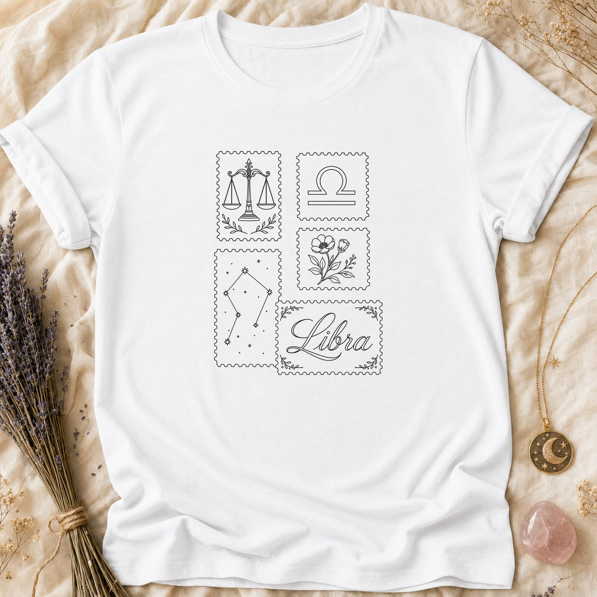 Libra Stamps - White [libra-stamps]