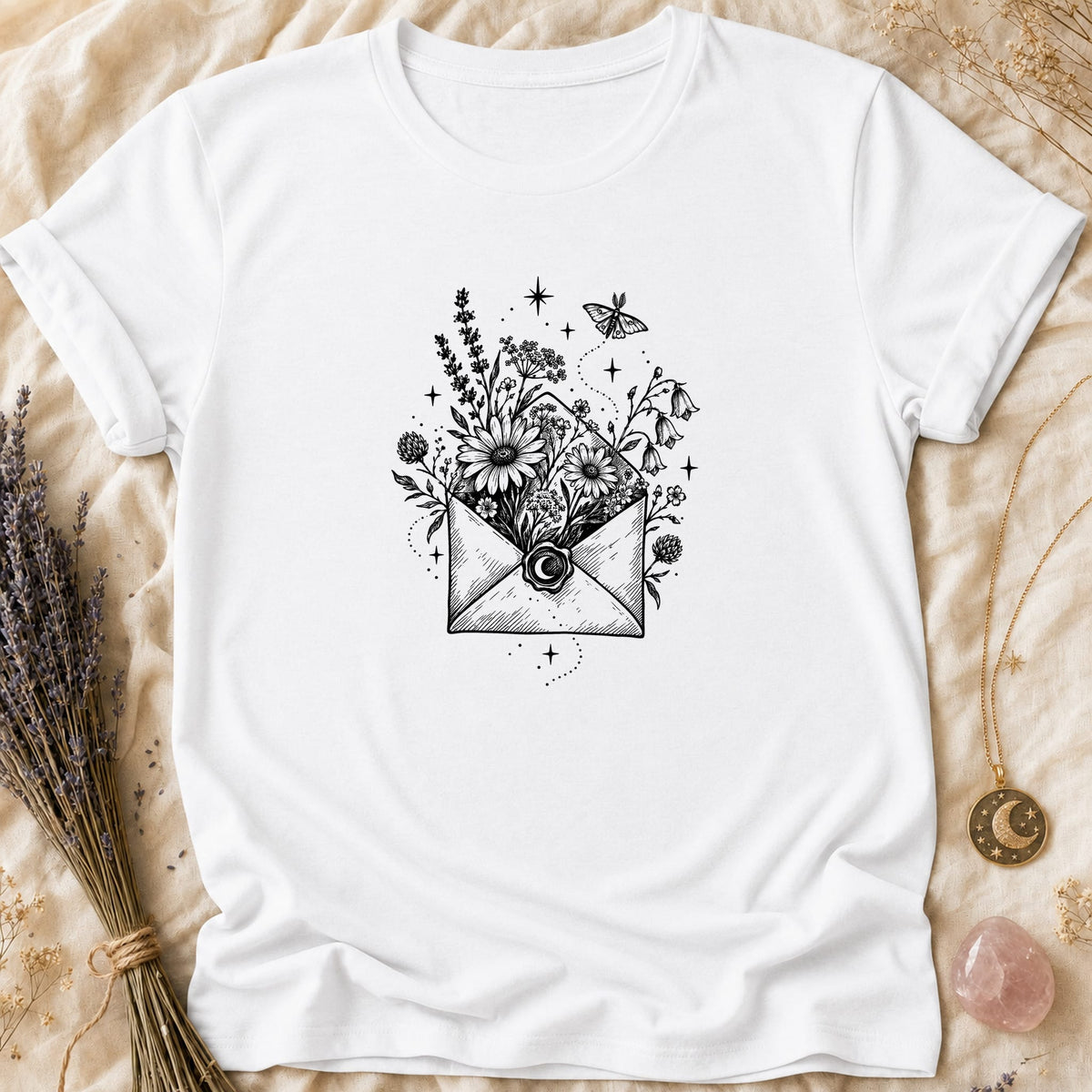 Moon Letter - White [moon-letter]