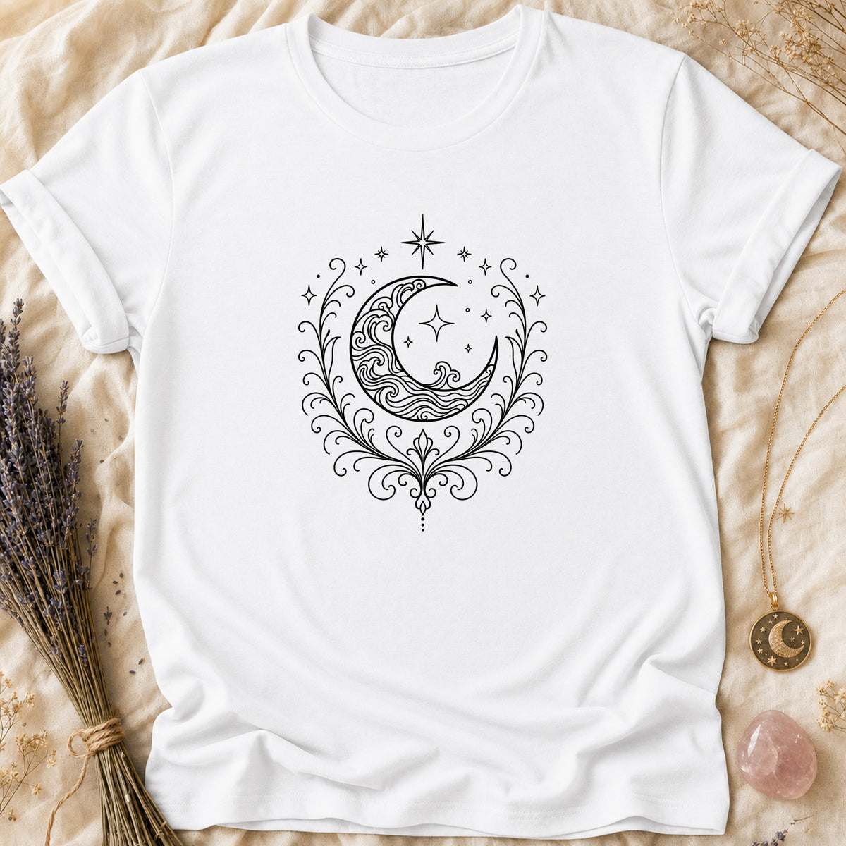 Tide Moon - White [tide-moon]