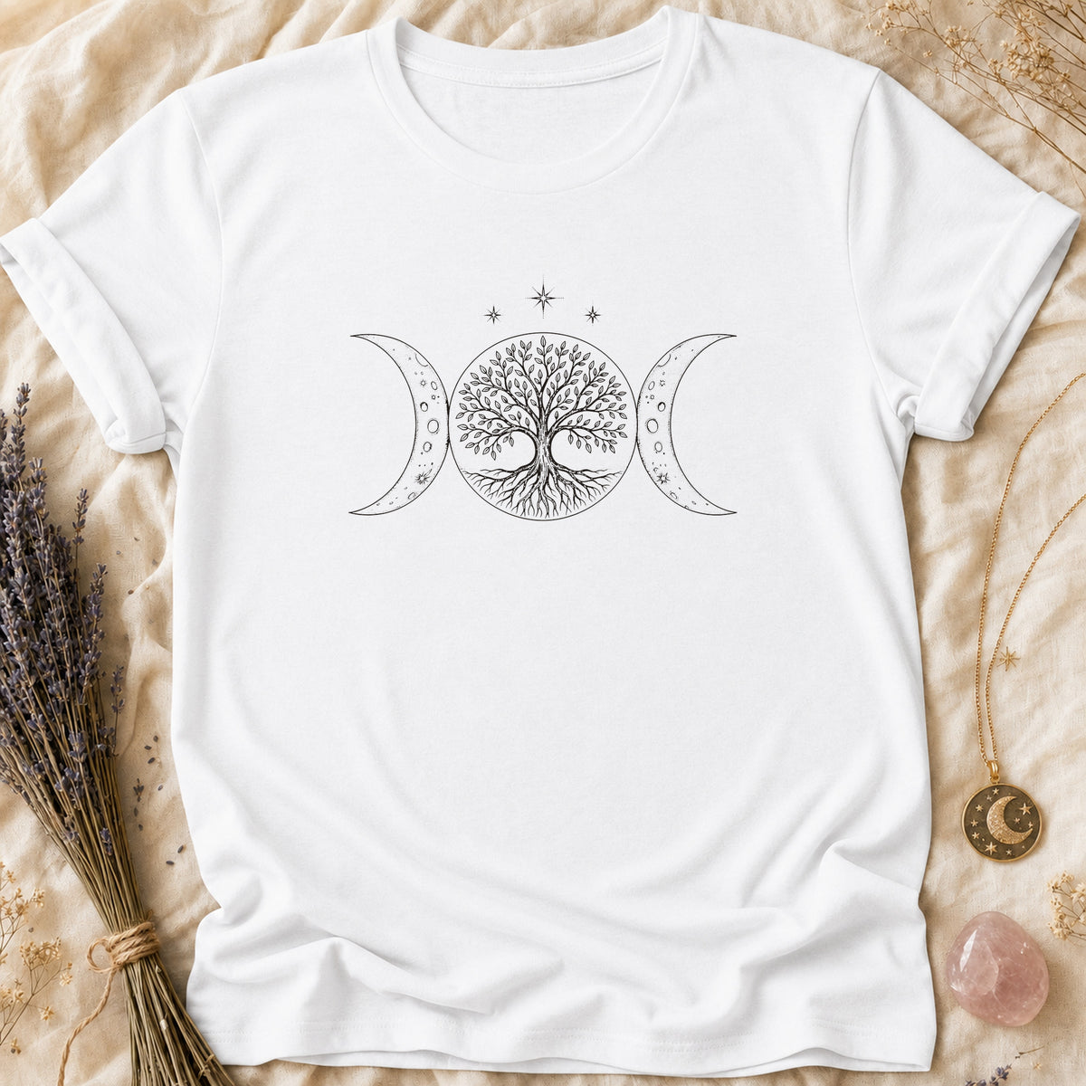 Triple Moon - White [triple-moon]