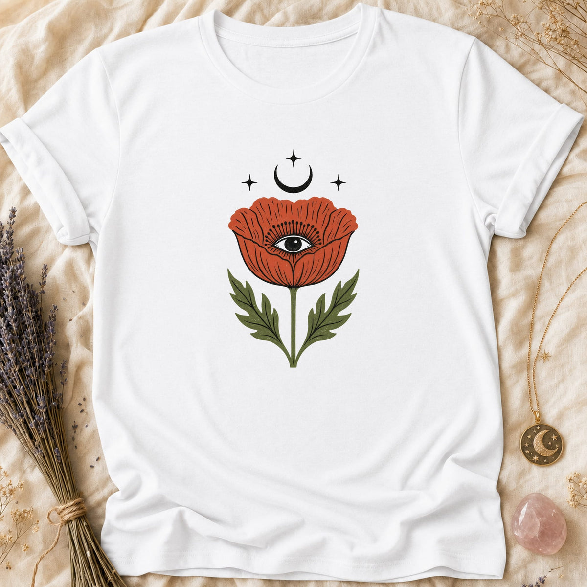 Poppy Eye - White [poppy-eye]