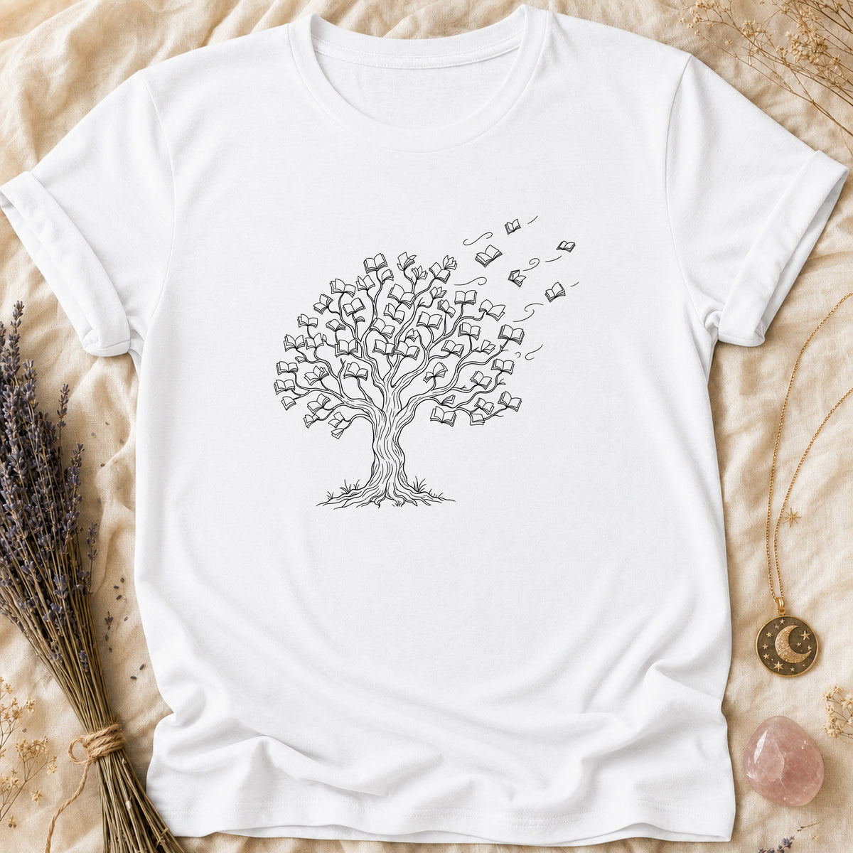 Book Tree - White [book-tree]