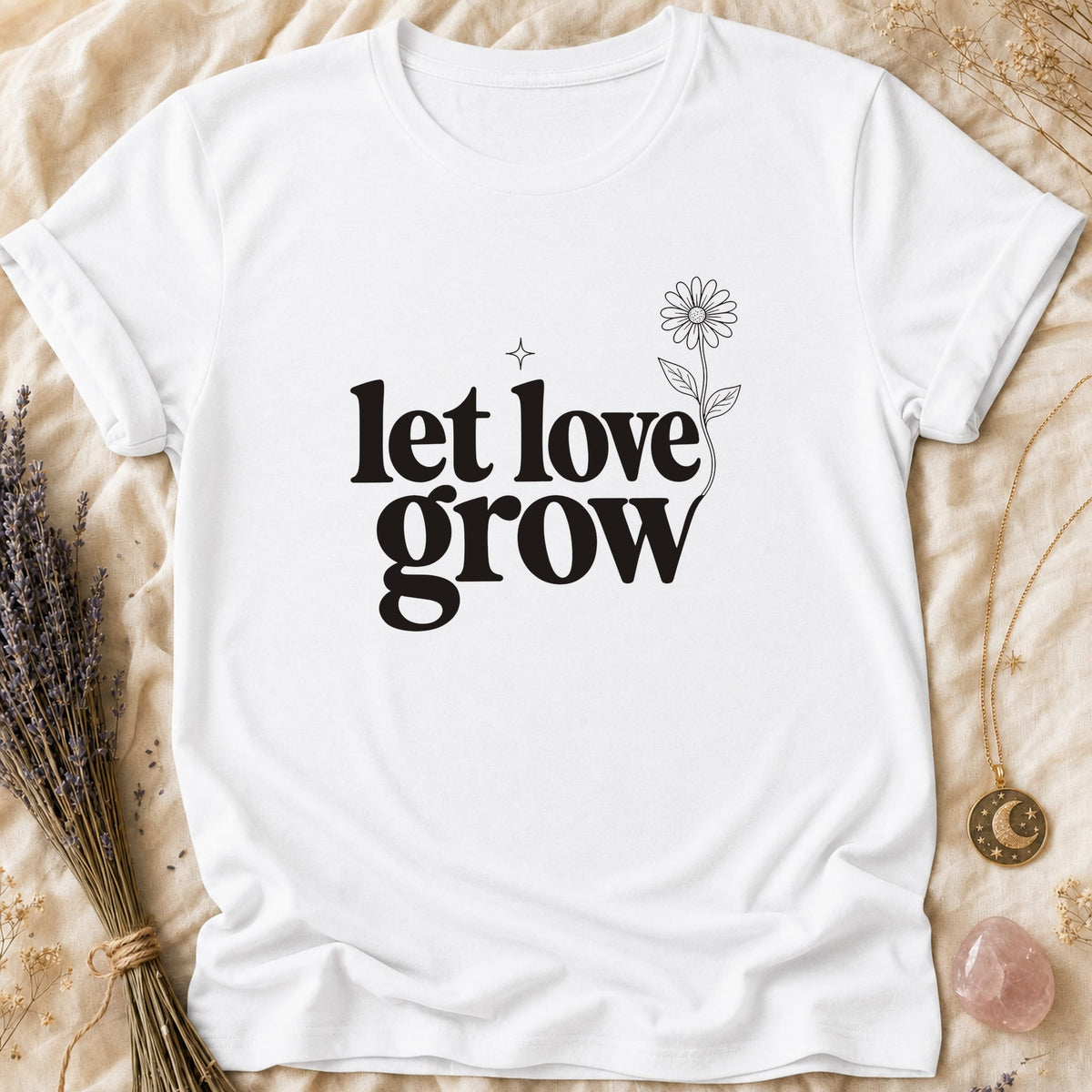 Let Love Grow - White [let-love-grow]