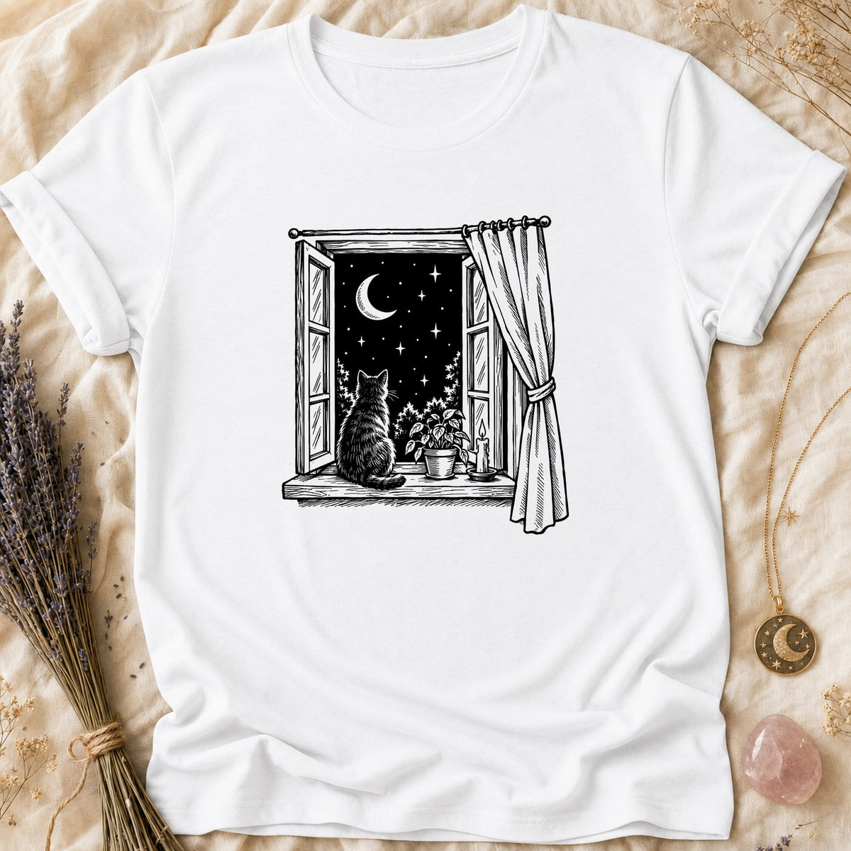 Night Window - White [night-window]