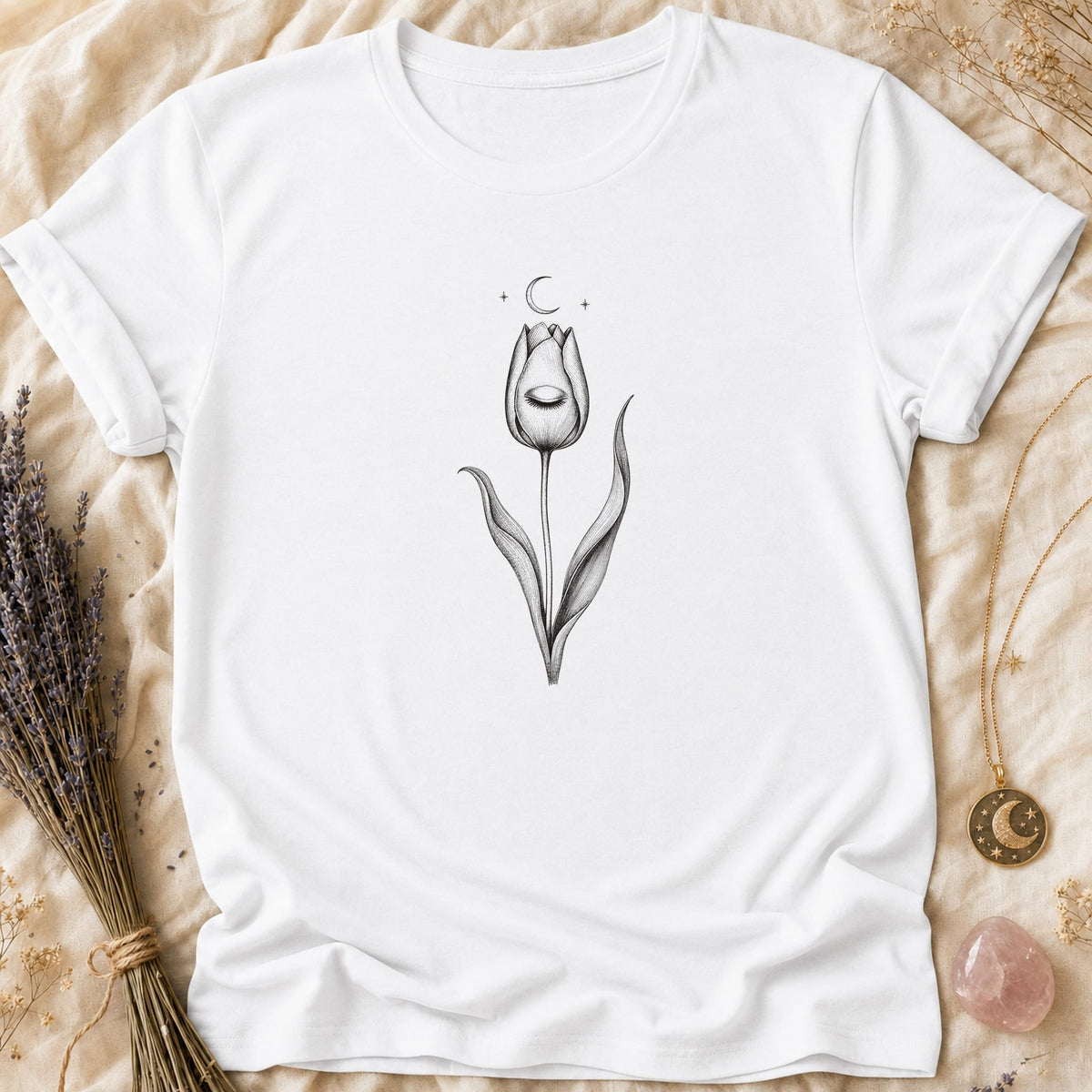 Sleeping Tulip - White [sleeping-tulip]