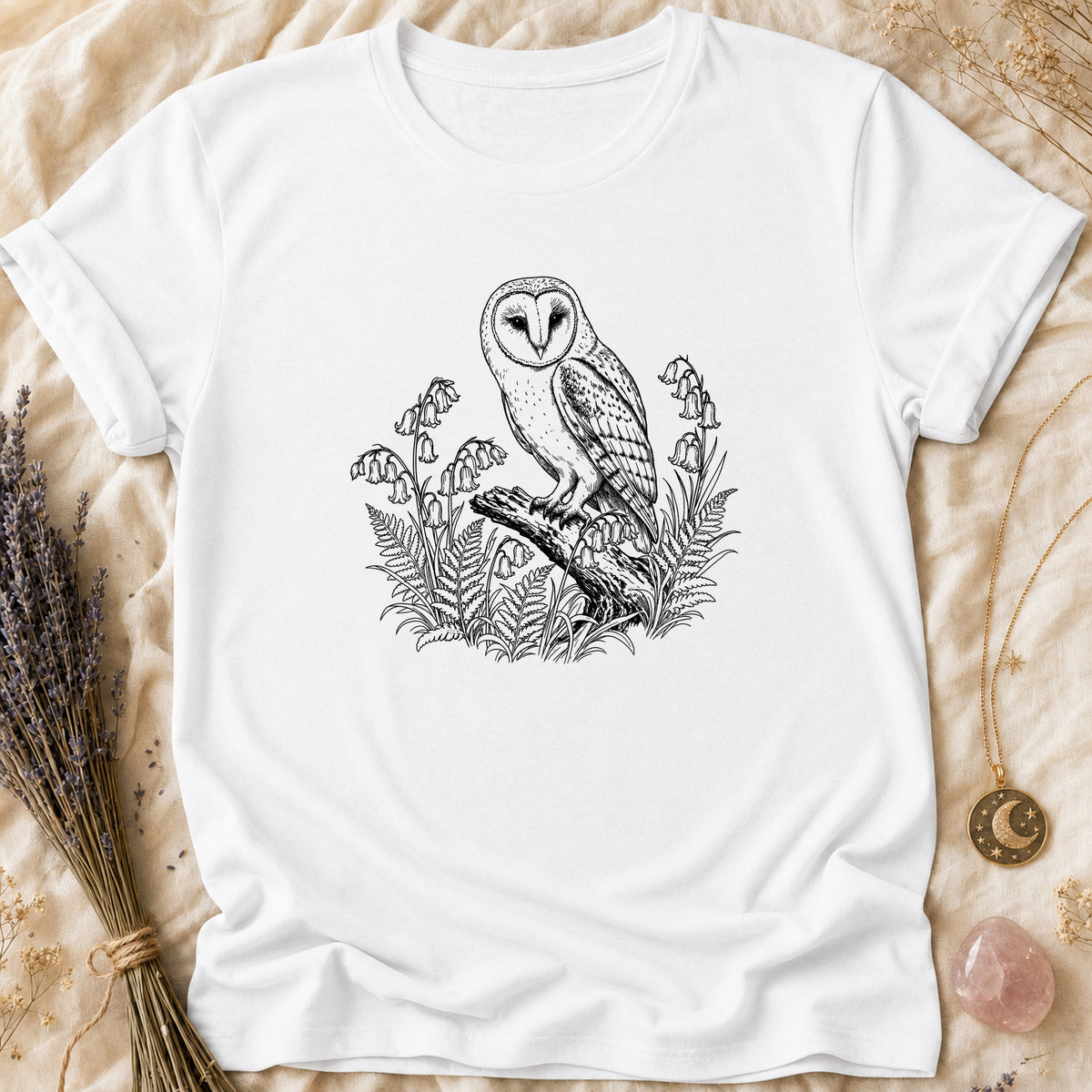 Bluebell Owl - White [bluebell-owl]