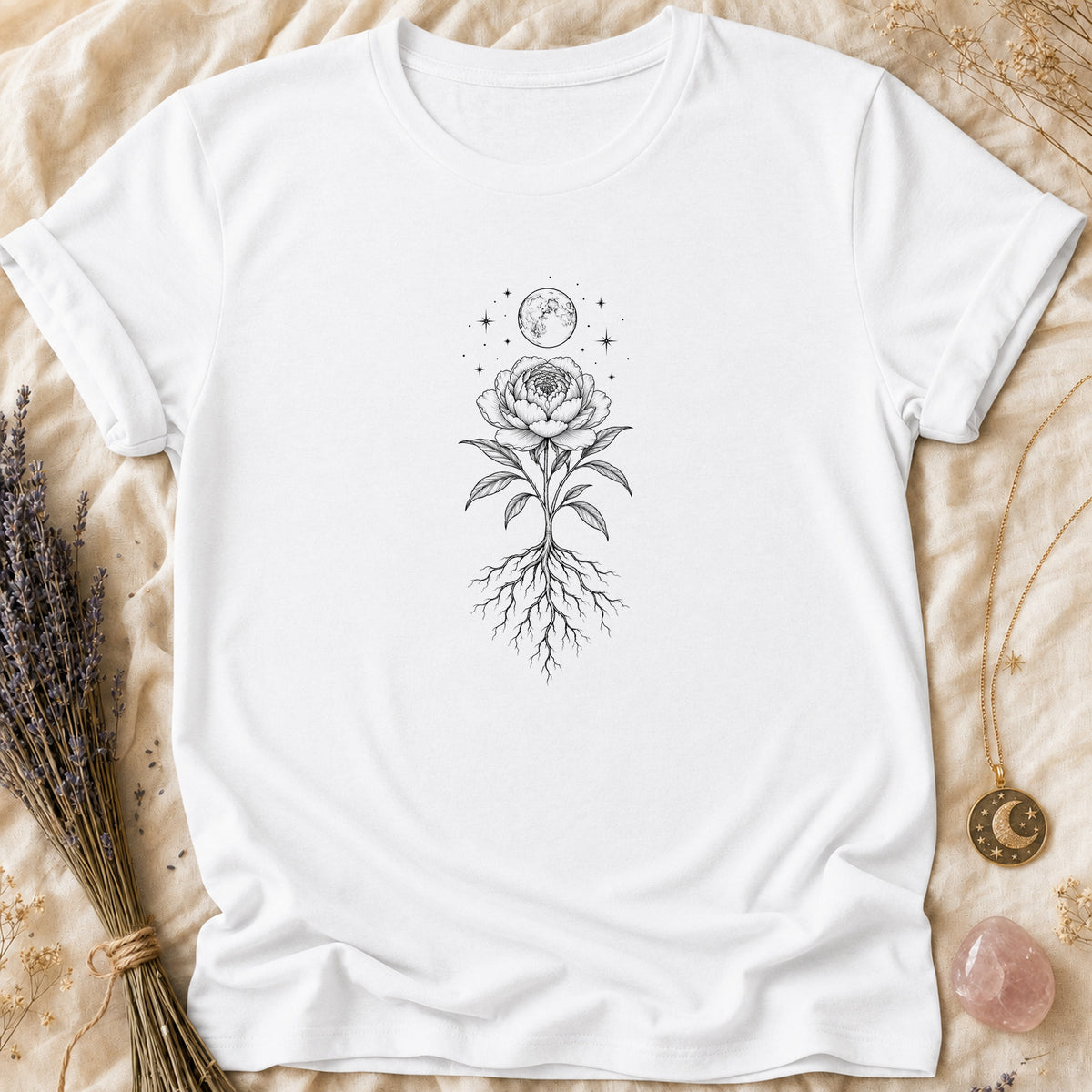 Rooted Peony - White [rooted-peony]