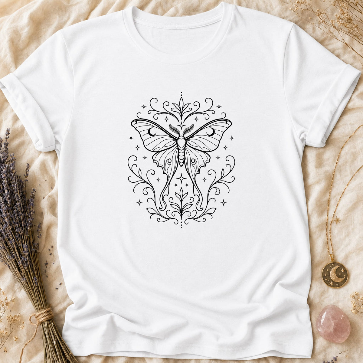Moon Moth - White [moon-moth]