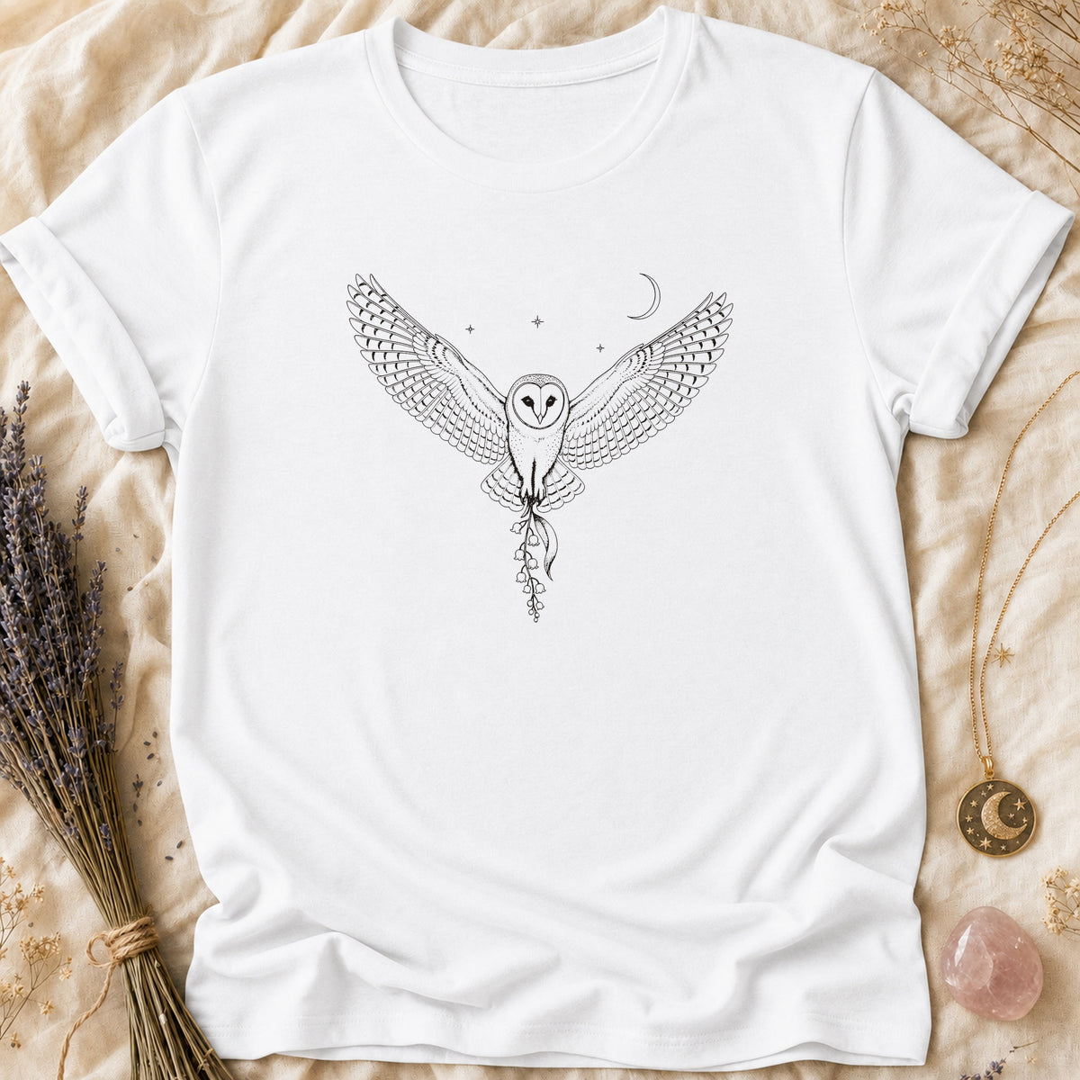 Barn Owl - White [barn-owl]