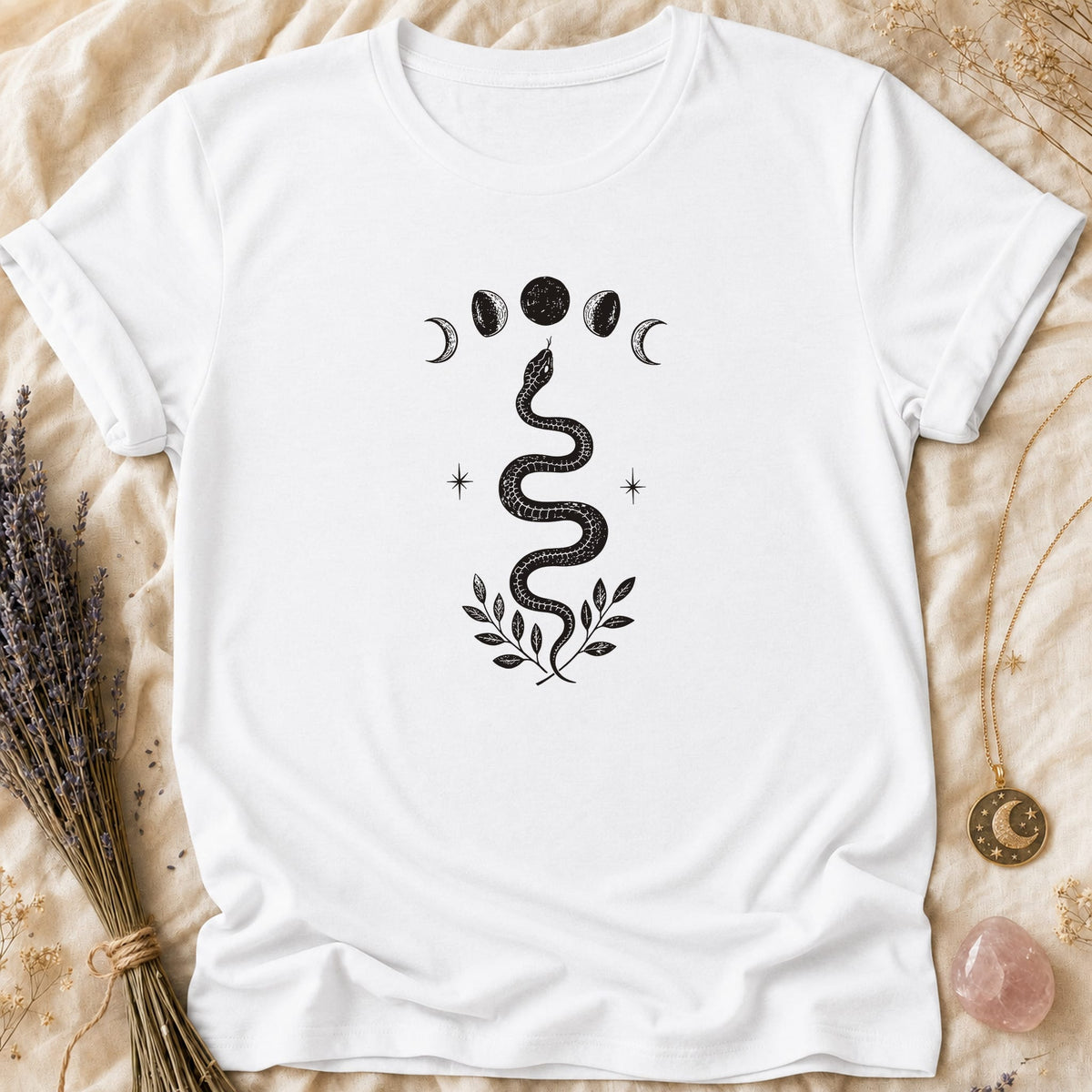 Moon Snake - White [moon-snake]