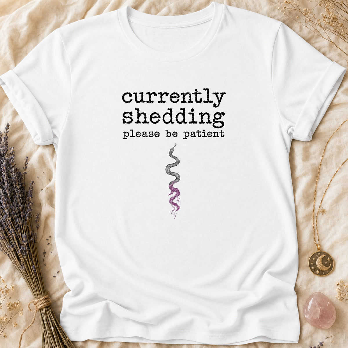 Currently Shedding - White [currently-shedding]