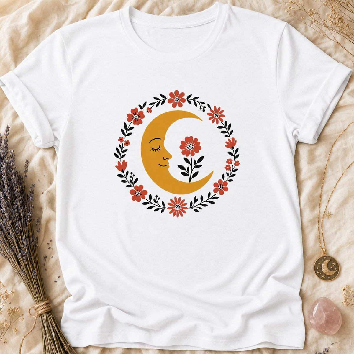 Sleeping Moon - White [sleeping-moon]