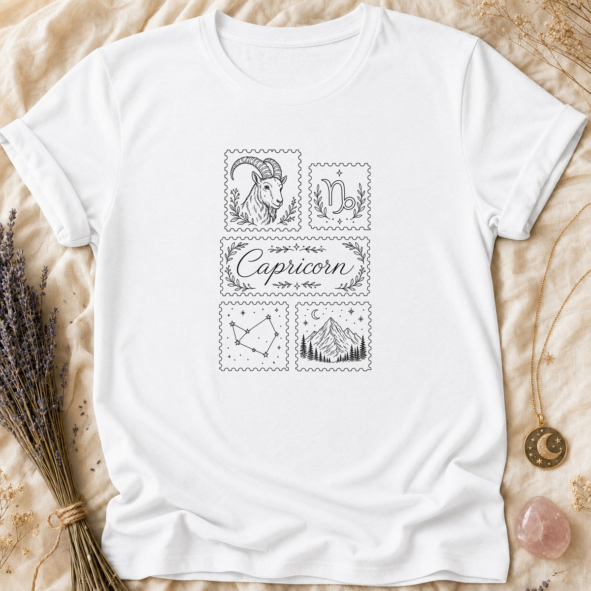 Capricorn Stamps - White [capricorn-stamps]