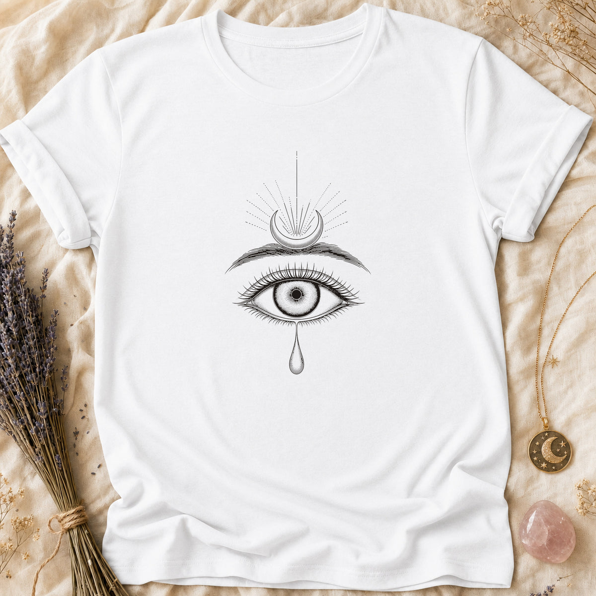 Crescent Tear - White [crescent-tear]