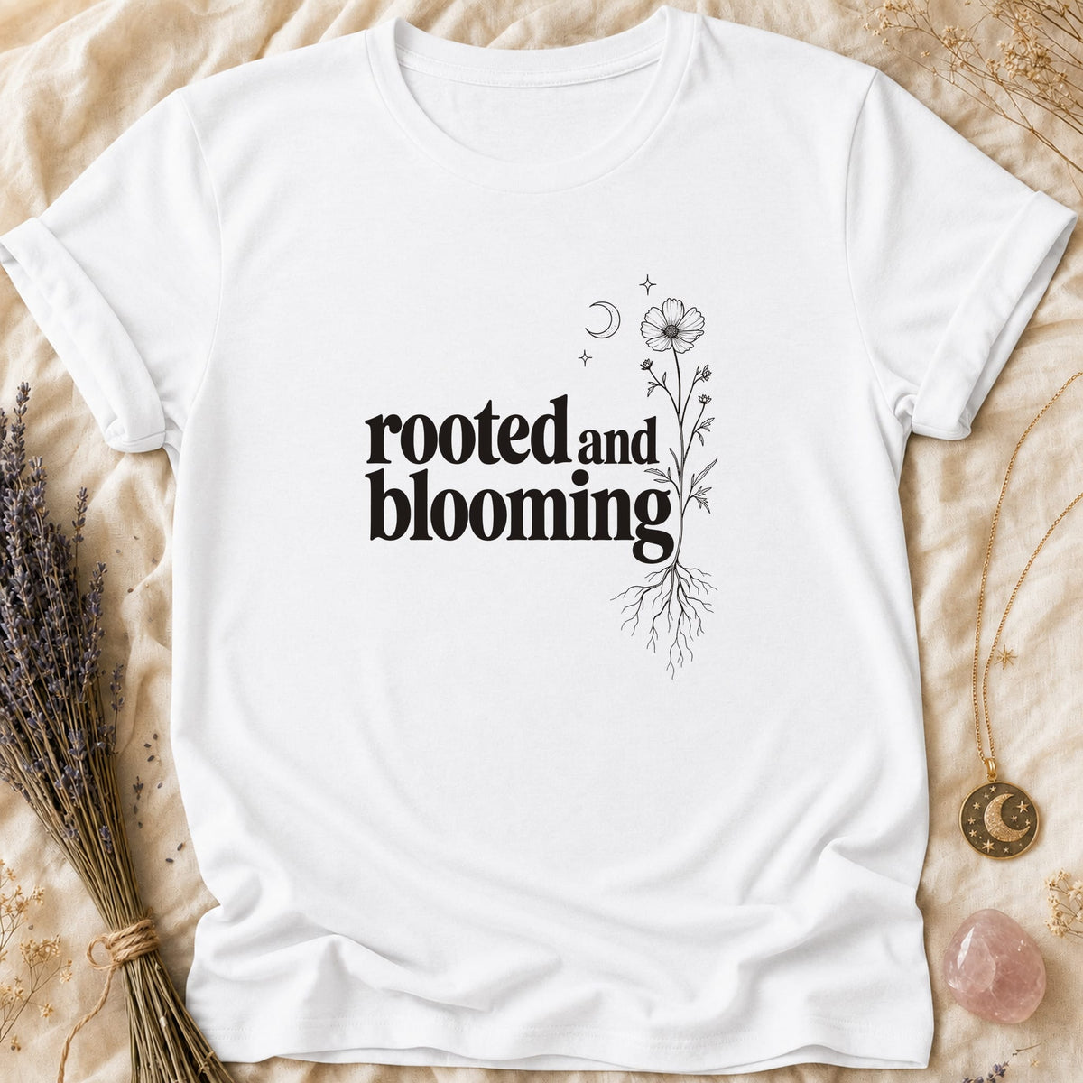 Rooted Bloom - White [rooted-bloom]