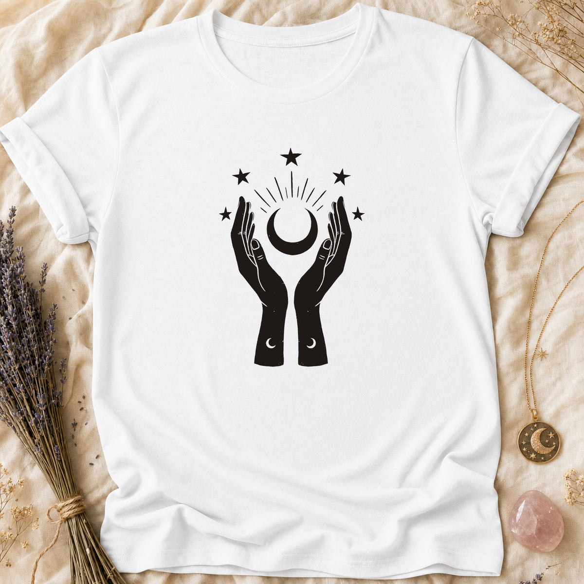 Cupped Moon - White [cupped-moon]