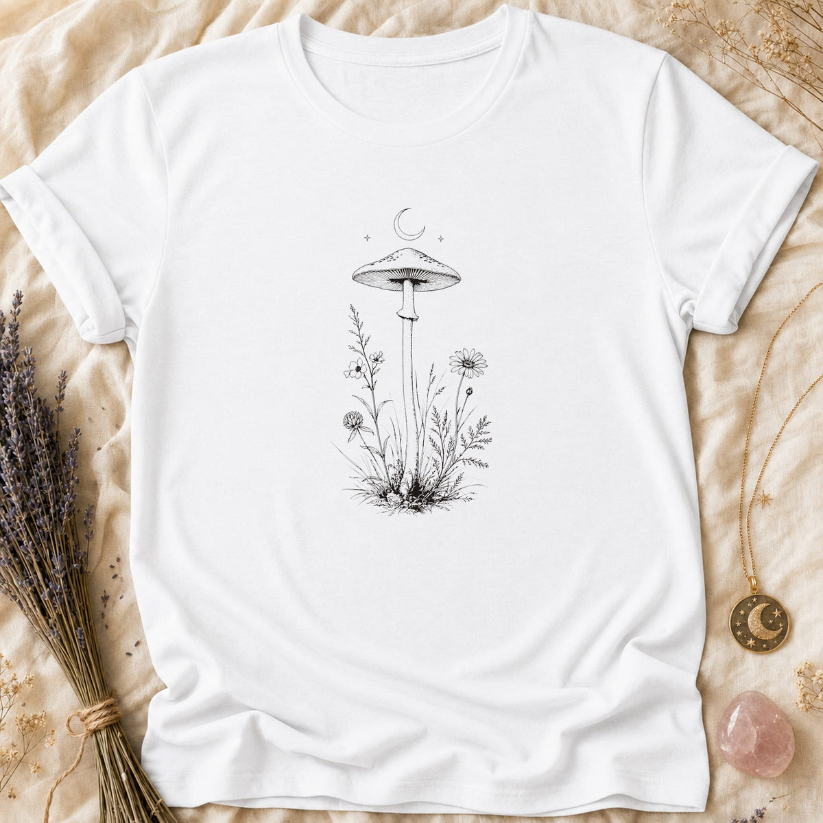 Moon Mushroom - White [moon-mushroom]