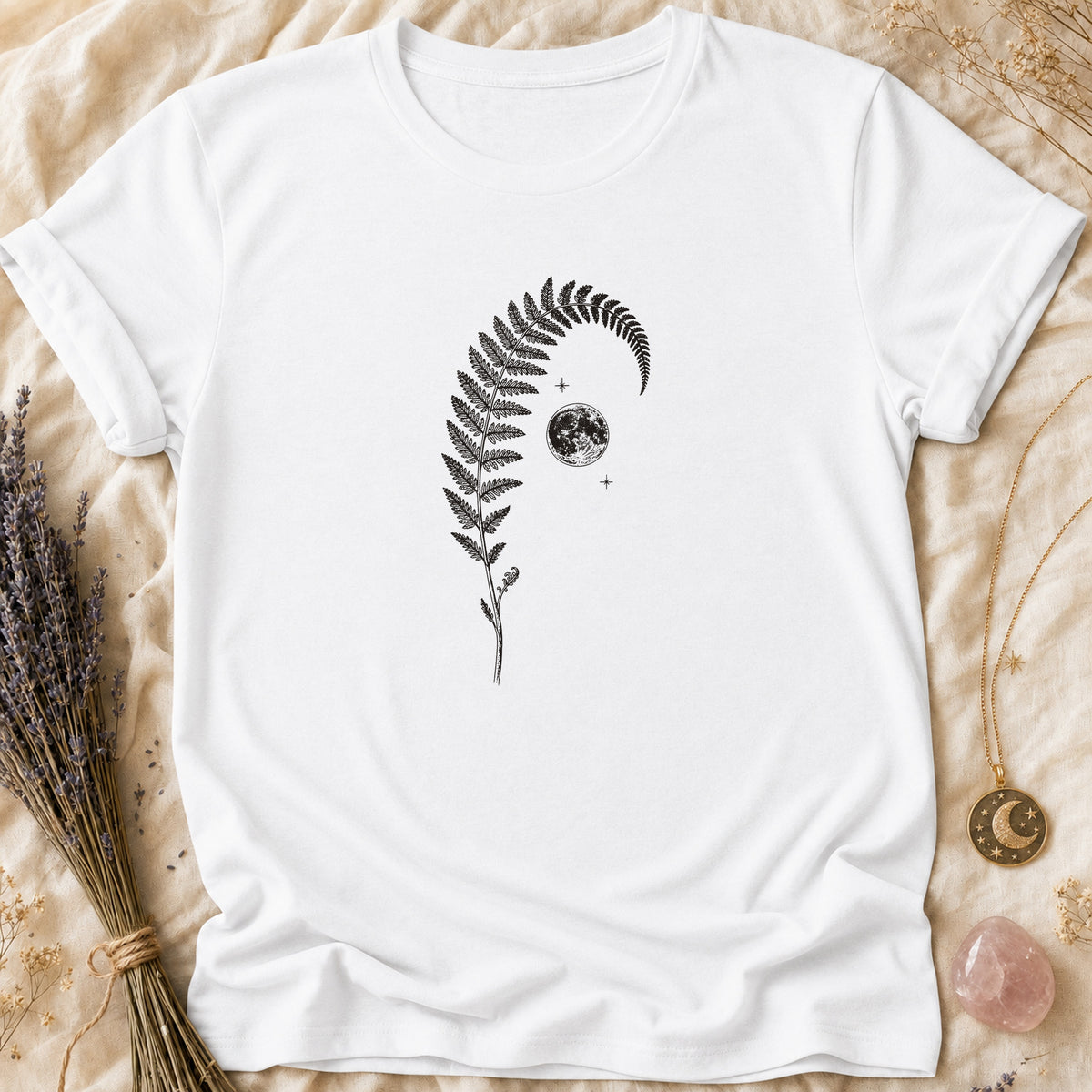 Arching Fern - White [arching-fern]