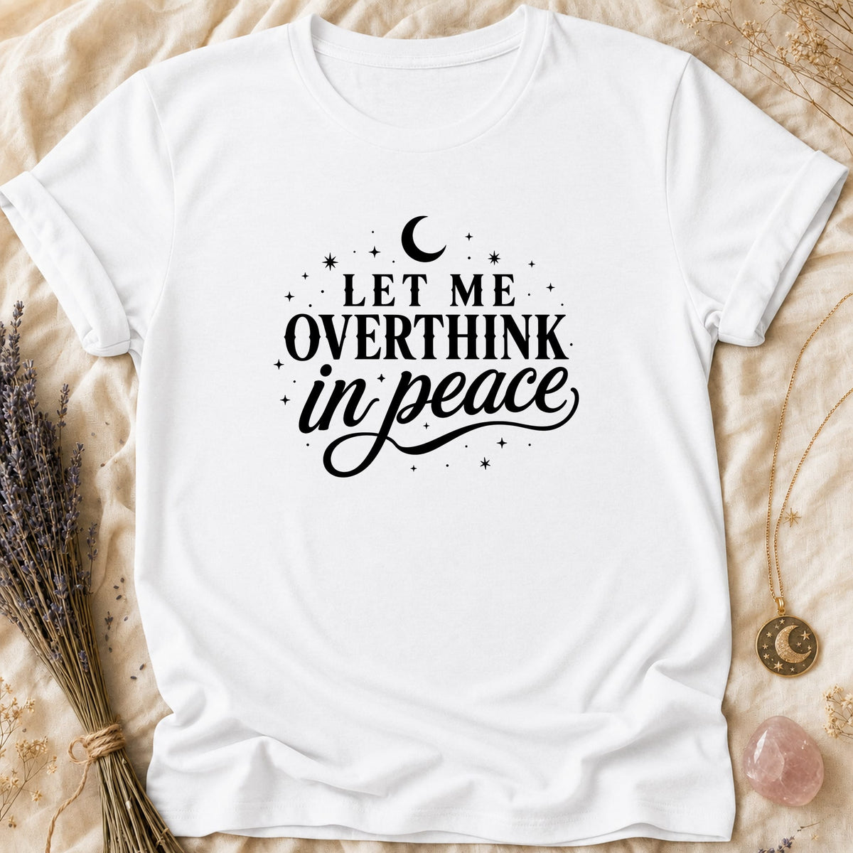 Overthink In Peace - White [overthink-in-peace]