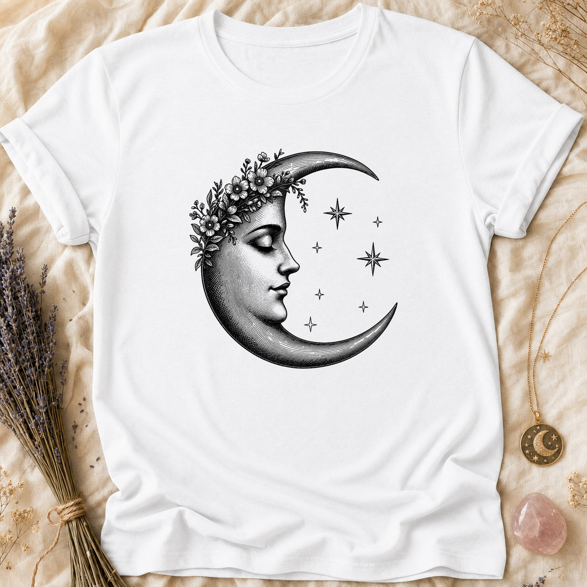 Crowned Moon - White [crowned-moon]
