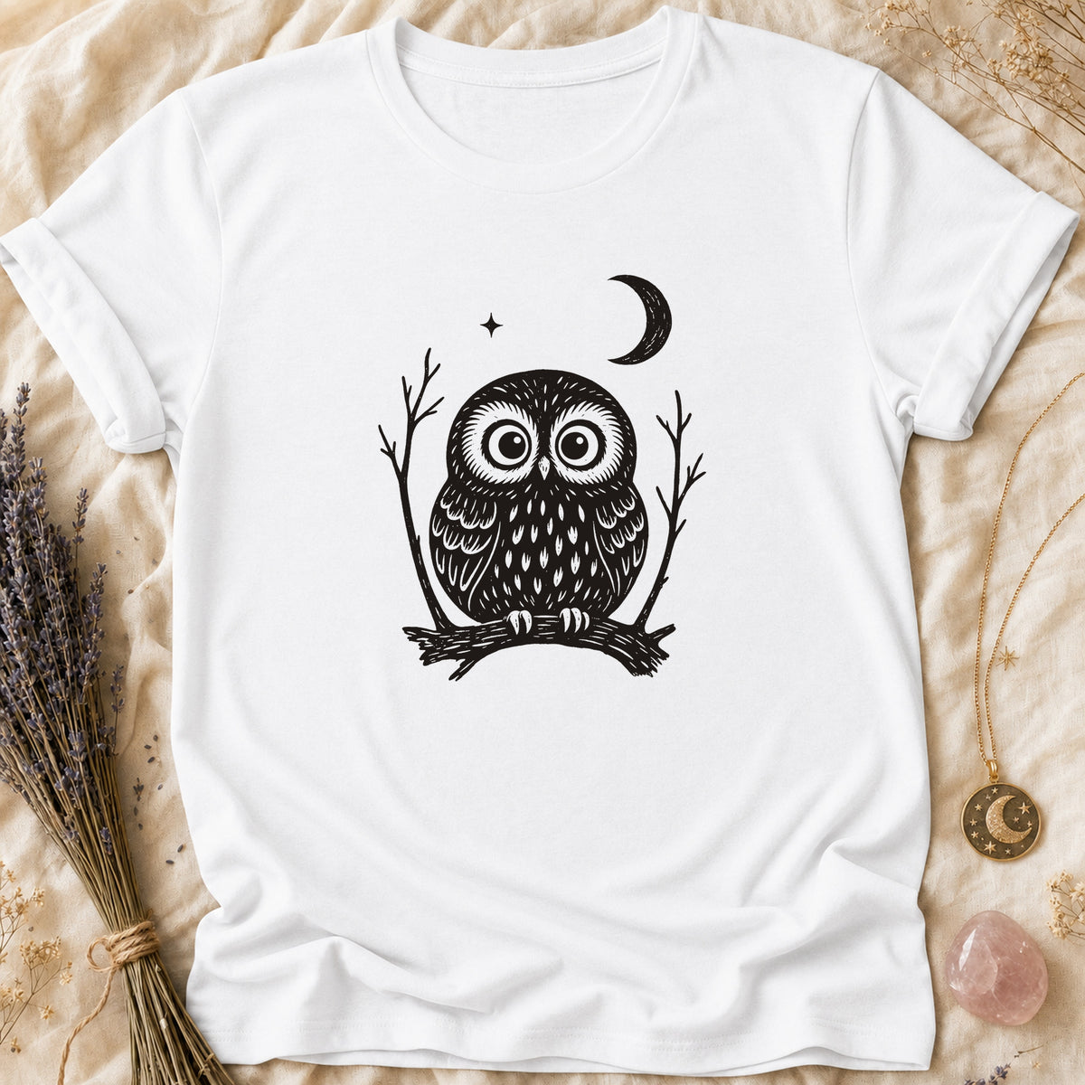 Branch Owl - White [branch-owl]