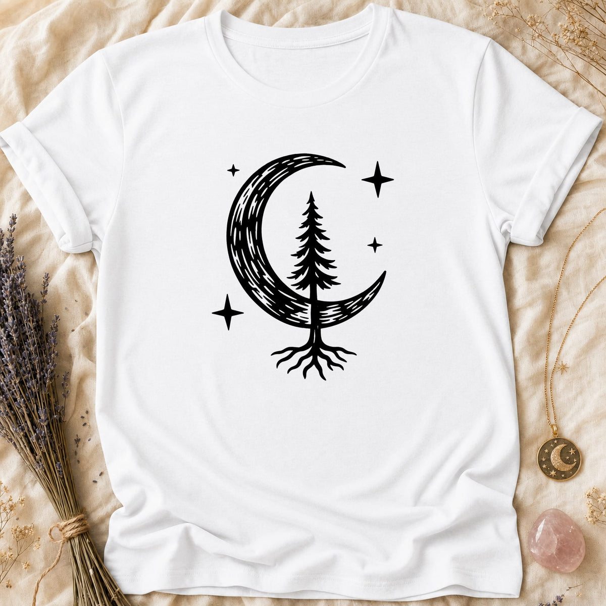 Pine Moon - White [pine-moon]