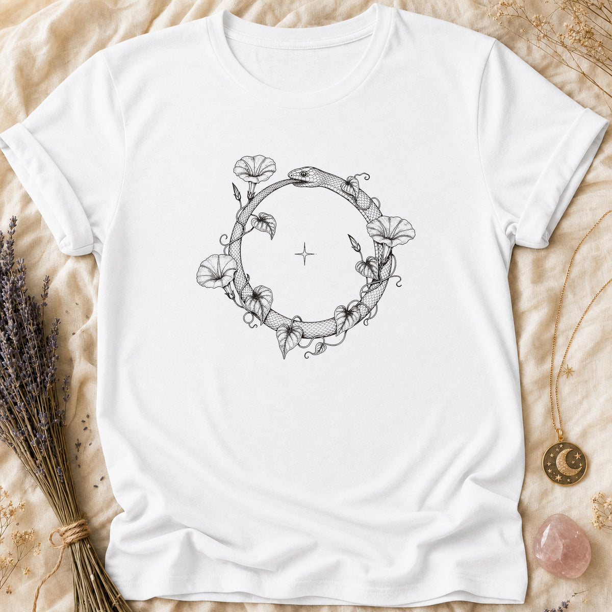 Blooming Ouroboros - White [blooming-ouroboros]