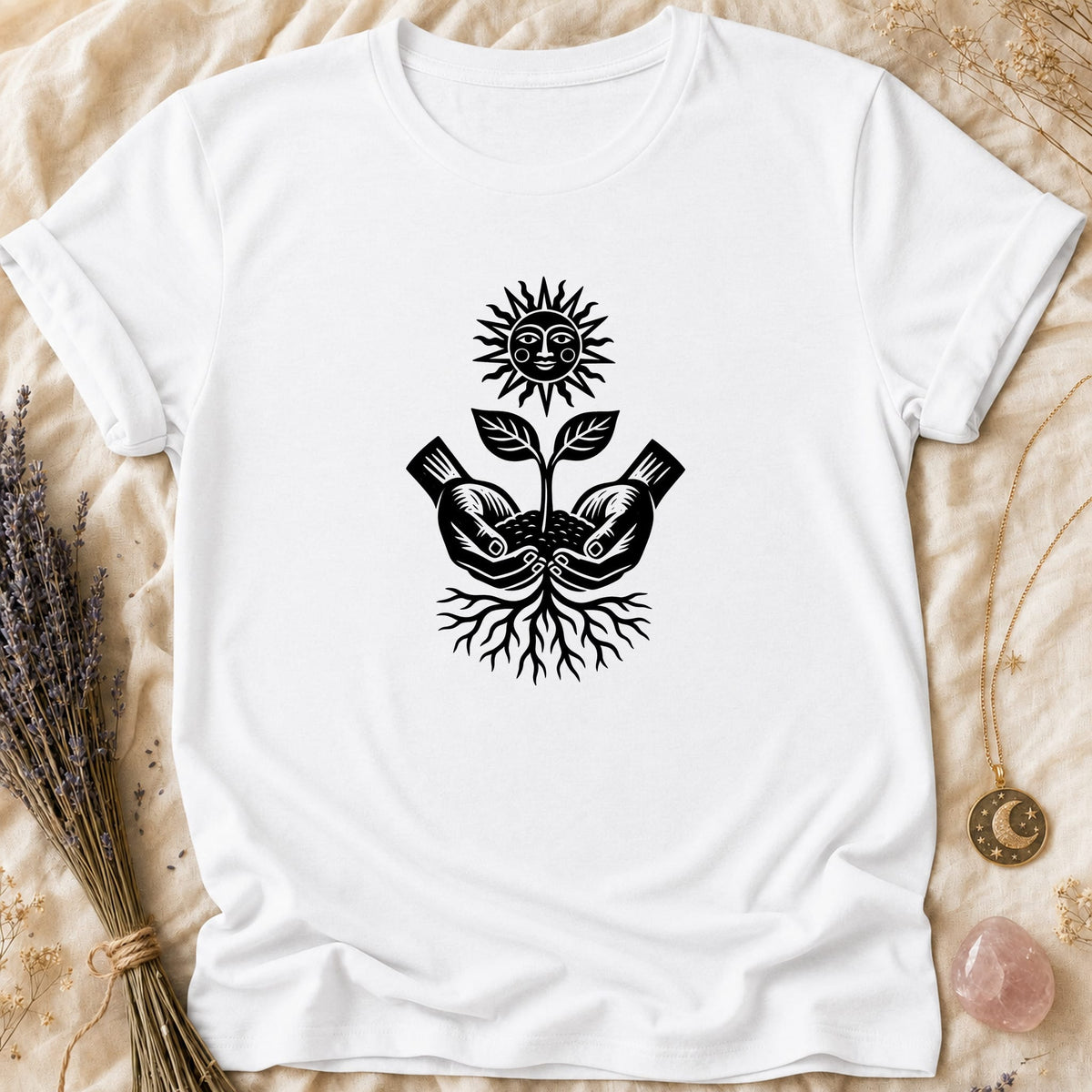 Hands And Roots - White [hands-and-roots]