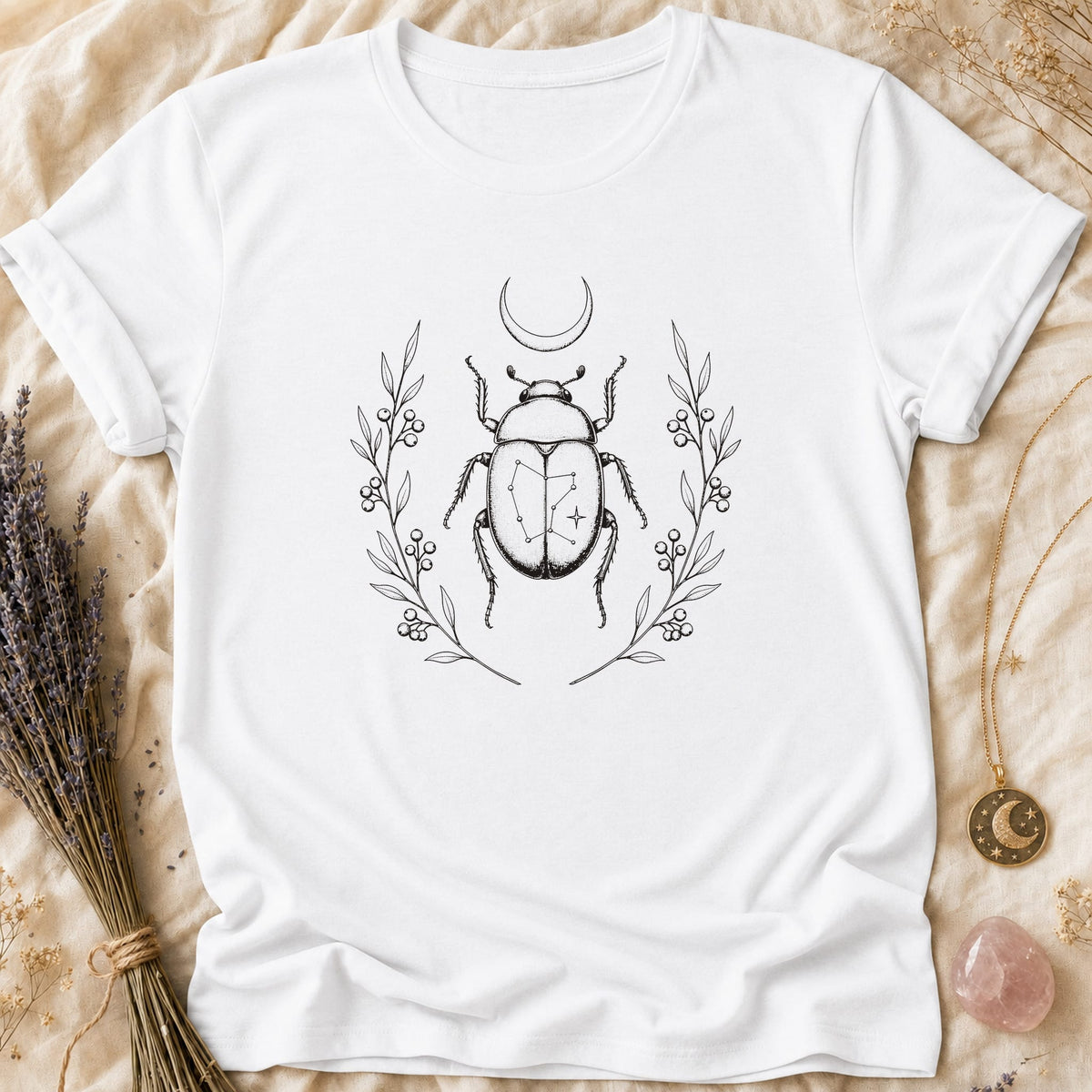 Star Scarab - White [star-scarab]